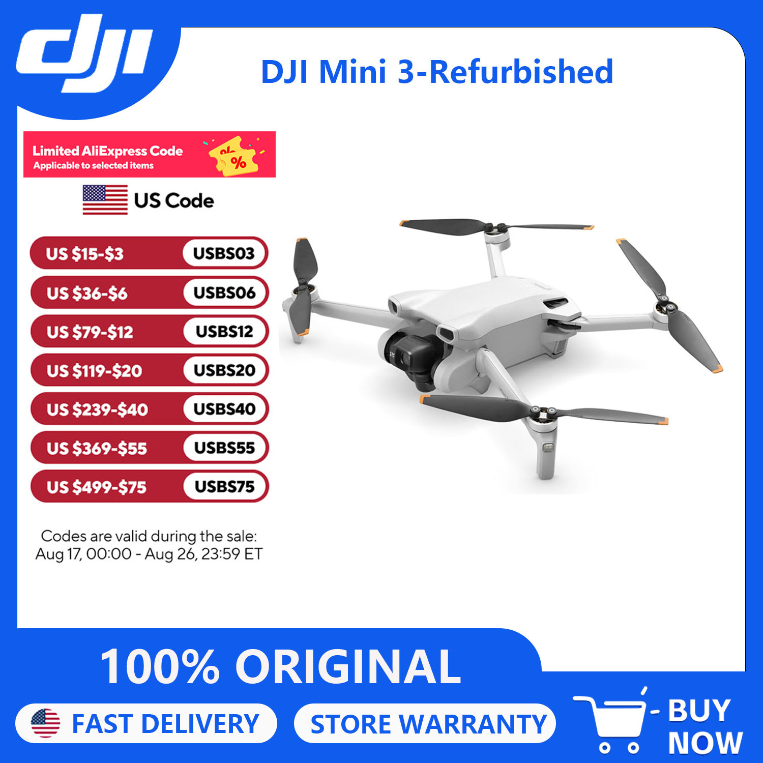 Drone Photogrammetry - Drones DJI Mini 3 Recondicionados com