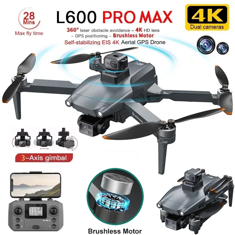 Drone Photogrammetry - L600 pro max gps drone profissional