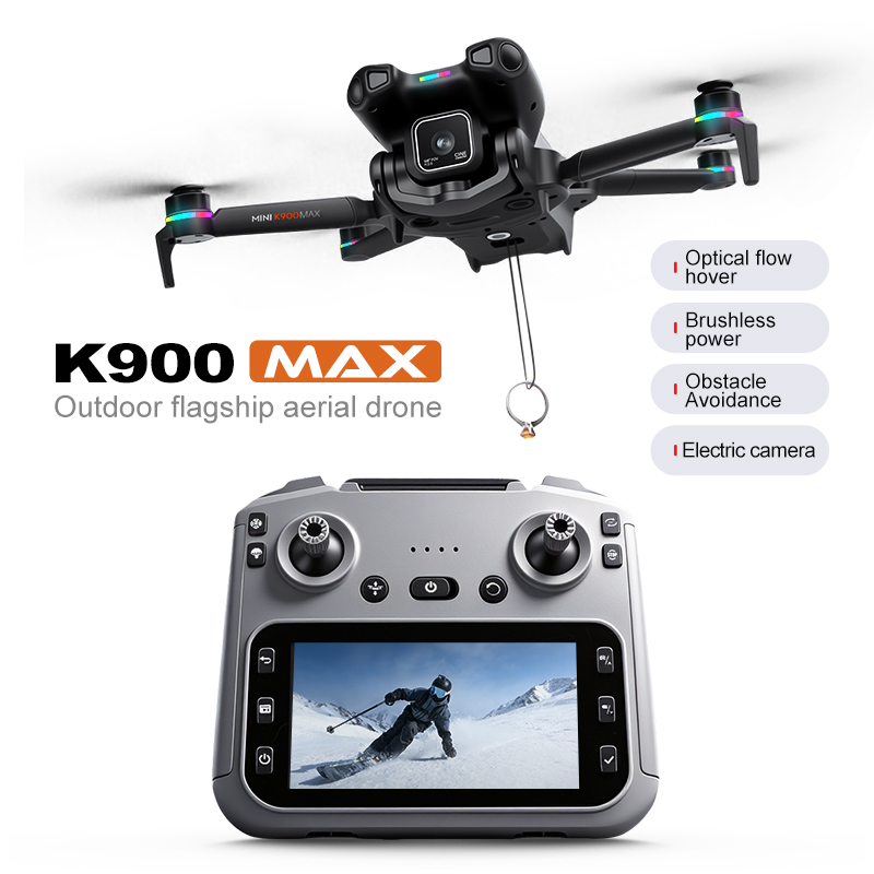 Drone Photogrammetry - Novo Drone K900 MAX GPS com