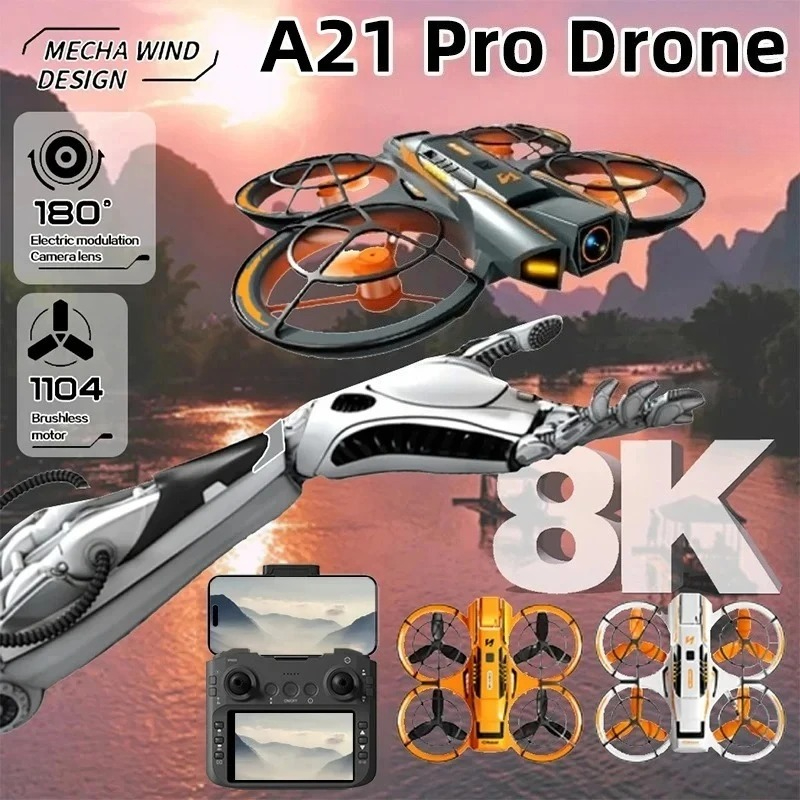 Drone Original A21 Pro 4K Prof - Drone Multispectral avaliação e preço