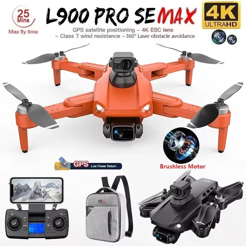 LYZRC L900 Pro SE MAX Drone 4K - Jjrc Drone X12 avaliação e preço