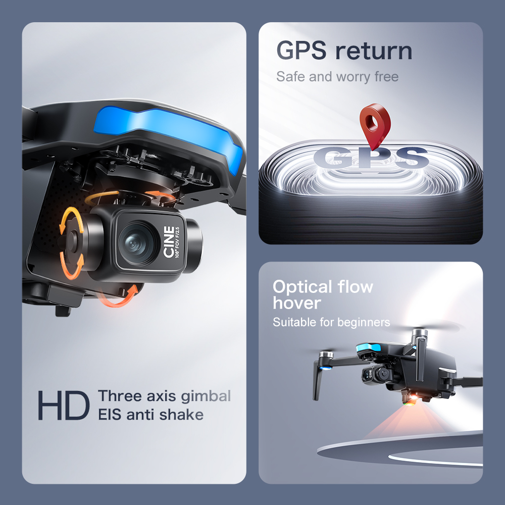 Drone GPS Original S-X1 com câ - Drone Photogrammetry avaliação e preço