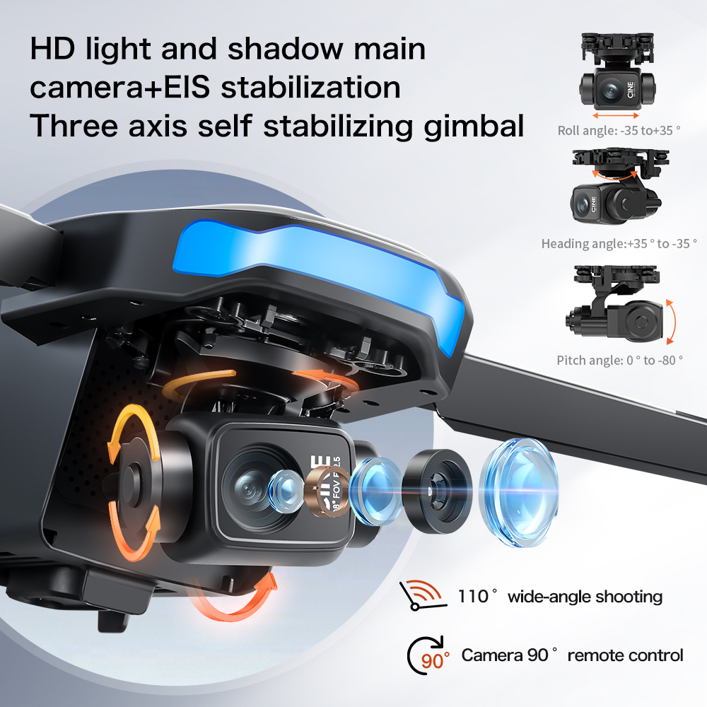 Novo Drone S-X1 MAX GPS 8K Pro - Drone Photogrammetry avaliação e preço