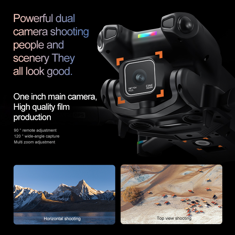 Novo Drone K900 MAX GPS com Câ - Drone Photogrammetry avaliação e preço